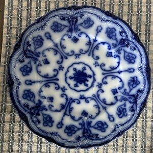 Blue and White Decorative Plate